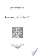 Érasme et l'Italie