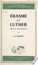 Érasme et Luther