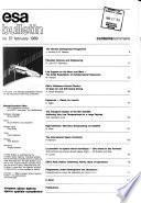 ESA Bulletin