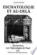 Eschatologie et au-delà