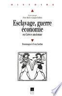 Esclavage, guerre, économie en Grèce ancienne