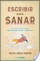 Livre Escribir para sanar
