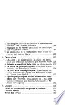 Espaces et sociétés