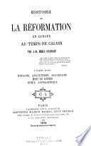 Espagne, Angleterre, Allemagne: Mort de Luther. Index alphabétique. 1878