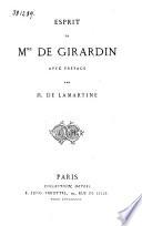 Esprit de de Girardin