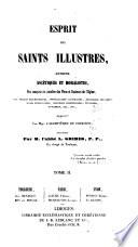 Esprit des saints illustres, auteurs ascétiques et moralistes, non compris au nombre des pères et docteurs de l'Eglise: 1re sér. Esprit de Saint Paulin d'Aquilée