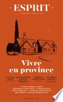 Esprit novembre 2019 Vivre en province