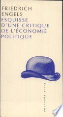 Esquisse d'une critique de l'économie politique (1843-1844)