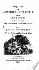 Esquisse de l'histoire universelle
