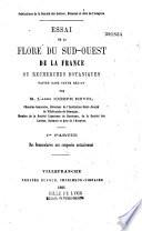 Essai de la Flore du sud-ouest de la France