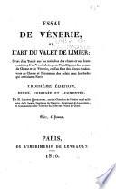 Essai de vénerie ou L'art du valet de limier