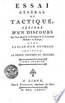 ESSAI GÉNÉRAL DE TACTIQUE