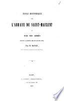 Essai historique sur l'abbaye de Saint-Maixent et sur ses abbés, depuis l'année 459 jusqu'en 1791