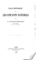 Essai historique sur les enfants naturels