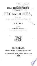 Essai philosophique sur les probabilités