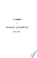 Essai sur la propagation de l'alphabet phénicien dans l'ancien monde par François Lenormant