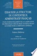 Essai sur la structure du contentieux administratif français