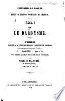 Essai sur le Darbysme