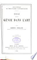 Essai sur le génie dans l'art