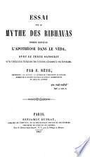 Essai sur le mythe des Ribhavas