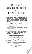 Essai sur le principe de population