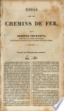Essai sur les Chemins de Fer