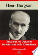 Essai sur les données immédiates de la conscience