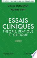 Essais cliniques : théorie, pratique et critique (4e ed.)