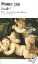 Essais de Michel de Montaigne
