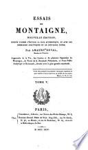 Essais de Montaigne, publiés ... avec des sommaires analytiques et de nouvelles notes, par Amaury-Duval, etc. With a portrait