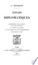 Essais diplomatiques