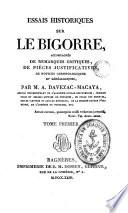 Essais historiques sur le Bigorre, 1