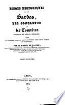 Essais historiques sur les bards