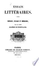 Essais littéraires