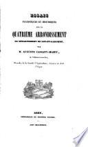 Essais statistiques et historiques sur le quatrième arrondissement du département de Lot-et-Garonne