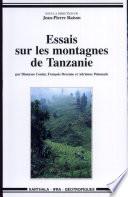 Essais sur les montagnes de Tanzanie