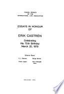 Essays in Honour of Erik Castrén