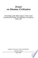 Essays on Ottoman Civilization
