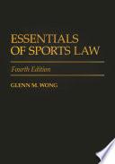 Essentials of Sports Law