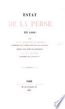 Estat de la Perse en 1660