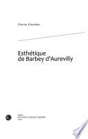 Esthétique de Barbey d'Aurevilly