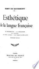 Esthétique de la langue français