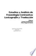 Estudios y análisis de fraseología contrastiva
