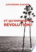 Et qu'importe la révolution ?