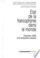 Etat de la francophonie dans le monde