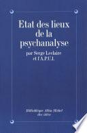 État des lieux de la psychanalyse