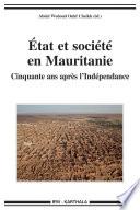 État et société en Mauritanie.