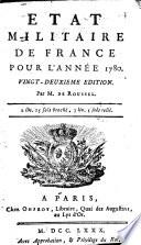 État militaire de France, pour l'année 1758-93 ...