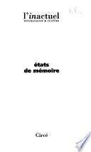 Etats de mémoire