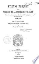 Etienne Turquet et les origines de la fabrique lyonnaise